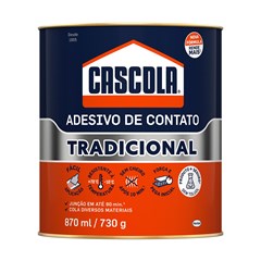CASCOLA TRADICIONAL S/TOLUOL   730G