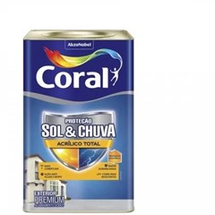 CORAL SC ACRIL TOTAL COLAR PRATA 18L