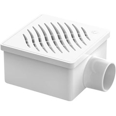 TC.RALO QUADRADO GR BRANCA 100X53X40MM