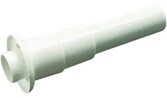 TC.TUBO DE LIGACAO PVC AJUSTAVEL BCO