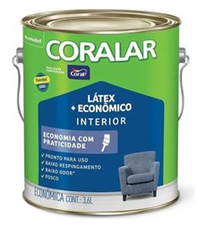 CORALAR + ECONOMICO BRANCO 3,6L