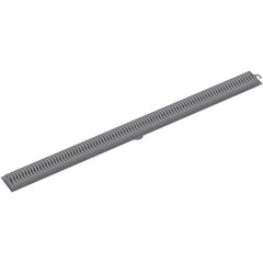 TC.RALO LINEAR 50CM FLAT GRELHA CINZA CB
