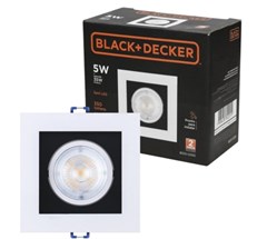 BD.SPOT QUADRADO  5W 3000K 100-240V