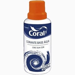 CORANTE LIQUIDO LARANJA - CORAL 50ML