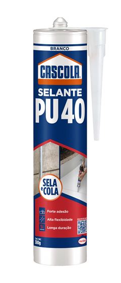 CASCOLA PU40 CONSTR BRANCO 380GR