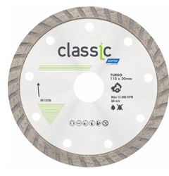 DISCO DIAMANTADO CLASSIC TURBO 110MM NORTON
