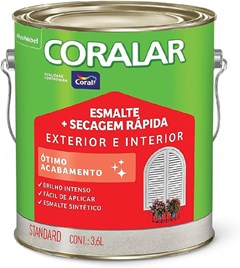 CORALAR ESM FOSCO PRETO 3,60