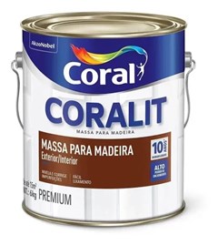 CORALIT MASSA P/MADEIRA BCA 6KG