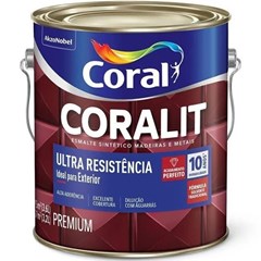 CORALIT FOSCO PRETO ULTRA RES 3,60