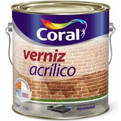 CORAL VERNIZ ACRILICO INCOLOR 3,60