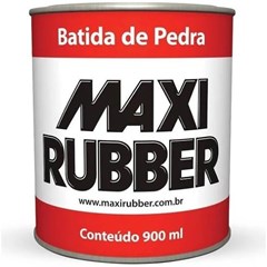 MAXI RUBBER BATIDA DE PEDRA PRETA  1/4