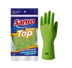 LUVA TOP VERDE M PAR SANRO