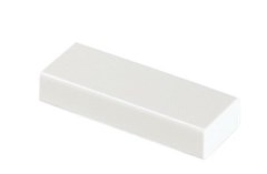 TRAM.TAMPO DE EXTREMIDADE 40 X 20 BRANCO EMB. 25 UNI