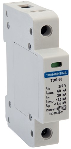 TRAM.DISPOSITIVO CONTRA SURTOS TDS-60 1P 12,5/60KA 275V CL