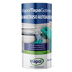 VIAPOL TAPA GOTEIRA 30CM X 10M MULTIUSO