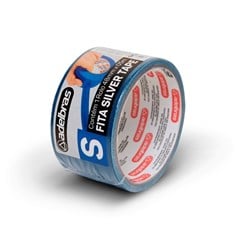 ADELBRAS FITA MULTI USO TIPO SILVER TAPE PRETA 48MM X 10M