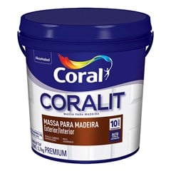 CORALIT MASSA P MADEIRA GL PLAS 5,7KG