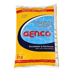 GENCO SULFATO DE ALUMINIO - 2KG