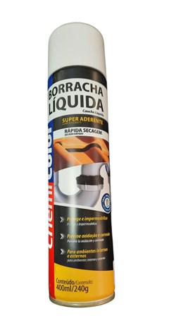 BASTON BORRACHA LIQUIDA BRANCA CHEMICOLOR 06X400ML/240G