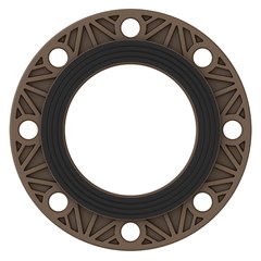 TC.FLANGE LIVRE C/F NBR P/TB PBS 160MM