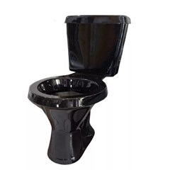 STA MARINA CONJ. VASO E CAIXA ACOP PRETO DUAL 3/6 LTS LIBERTY