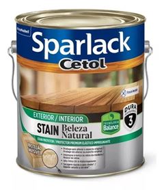 SPARLACK STAIN BELEZA NATURAL 3,6L FO INCOLOR