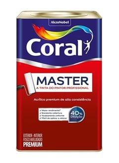 CORAL MASTER BRANCO 18L