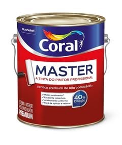 CORAL MASTER BRANCO 3,6L