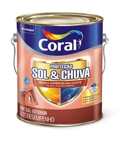 CORAL RESINA S&C IMPER CINZA SUAVE 3,6L