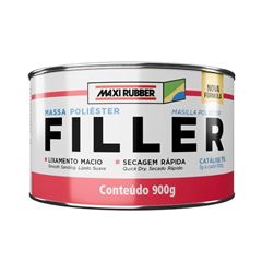 MAXI RUBBER MASSA POLIESTER FILLER 900G
