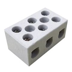 CONECTOR DE PORCELANA TRIPOLAR 10MM2 THOMPSON