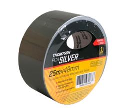 FITA ADESIVA SILVER REFORCADA 25M X 48MM  THOMPSON