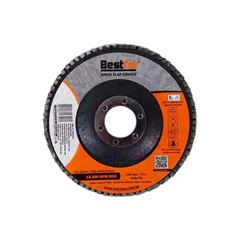DISCO FLAP CONICO 4 1/2POL GRAO 40 BESTFER