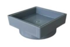 RALO INVIS?VEL 10X10 CINZA ESCURO SSLARES
