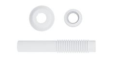 TUBO LIGACAO BRANCO P/ VASO SANITARIO DN38 x 26CM BLUKIT