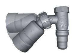 ADAPTADOR ART. 45 CINZA C/ RETENCAO P/LAVA ROUPA E LOUCA BLUKIT