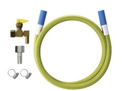 KIT  COOKTOP C/ FLEXIVEL E REGISTRO 1,20M C/6 PC BLUKIT