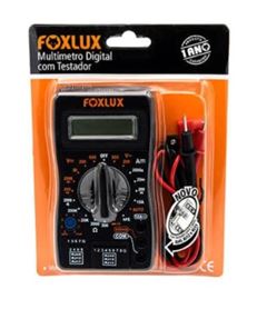 MULTIMETRO DIGITAL COM TESTADOR FOXLUX