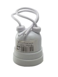 BOCAL PENDENTE C/RABICHO PLASTICO BC FOXLUX