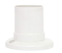BOCAL FIXO DE TETO TERMOPLASTICO BRANCO FOXLUX