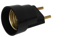 BOCAL ADAPTADOR PLUG MACHO PLASTICO PT FOXLUX
