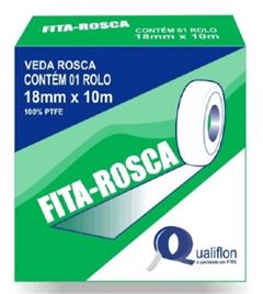 FITA VEDA ROSCA 18MMX10M QUALIFLON