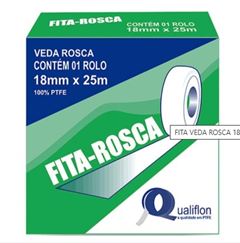 FITA VEDA ROSCA 18MMX25M QUALIFLON