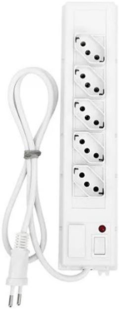 FILTRO DE LINHA BRANCO DIAG 5 TOMADAS 10A  ANNLUX