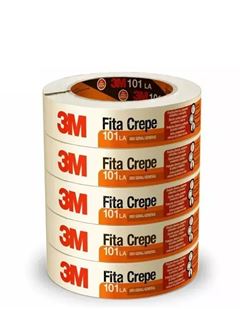 FITA CREPE 101LA 24MMX50M C/5 3M
