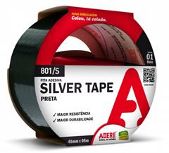 FITA SILVER TAPE PRETA 801S 45MMX05M ADERE