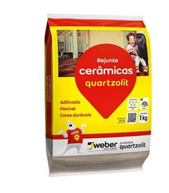 REJUNTE CERAMICAS CORDA 1KG (15 UN P/PCT) QUARTZOLIT