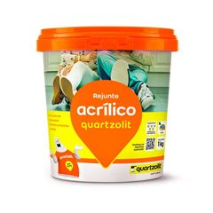 REJUNTE ACRILICO BRANCO 1KG (6 UN P/CX) QUARTZOLIT