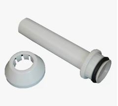 TUBO DE LIGACAO SANFONADO BRANCO GRAP
