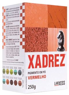 PO XADREZ 250G VERMELHO